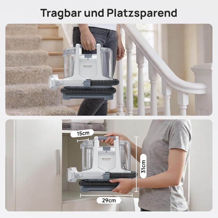 WECLEAN C2 Waschsauger Teppichreiniger,nasssauger polsterreiniger, Innenreinigungsmaschine，Entwickel