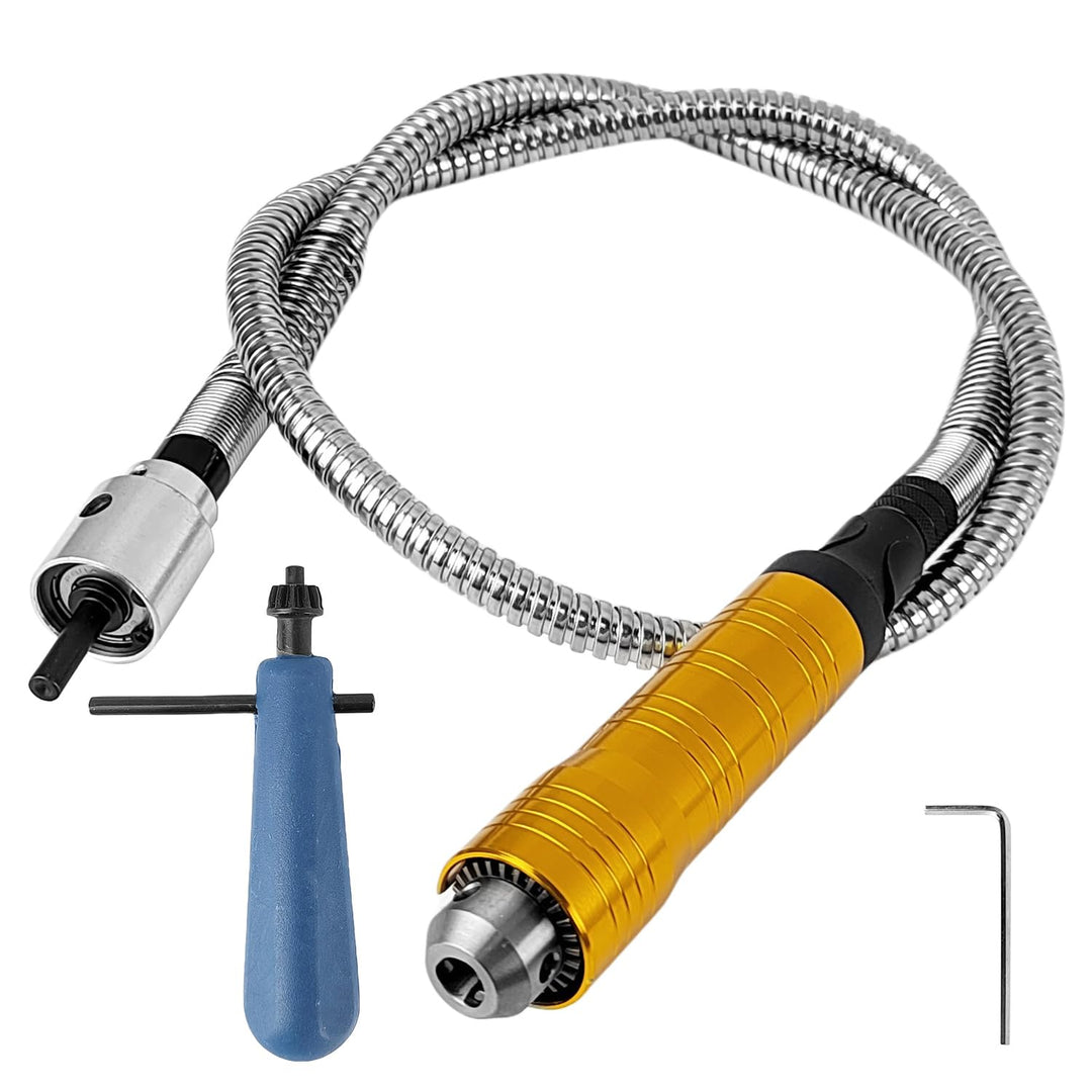 Biegsame Welle, Bohrwelle Verlängerung, Flexible Bohrwelle, Bohrmaschinenwelle mit 6mm Flexwellen-Ve