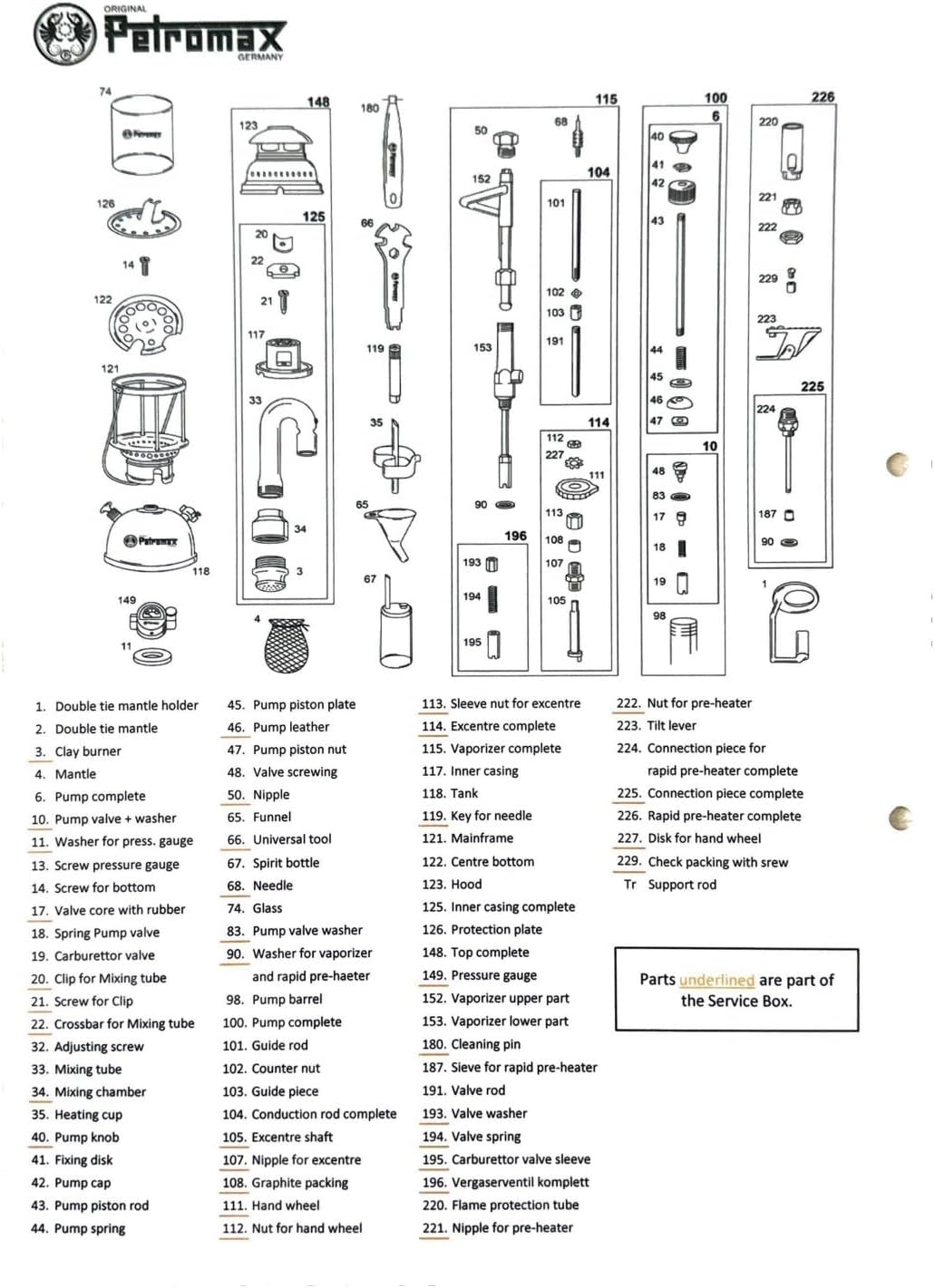 Petromax Rapidvorwärmer HK350/HK500 (Messing, HK350-HK500)