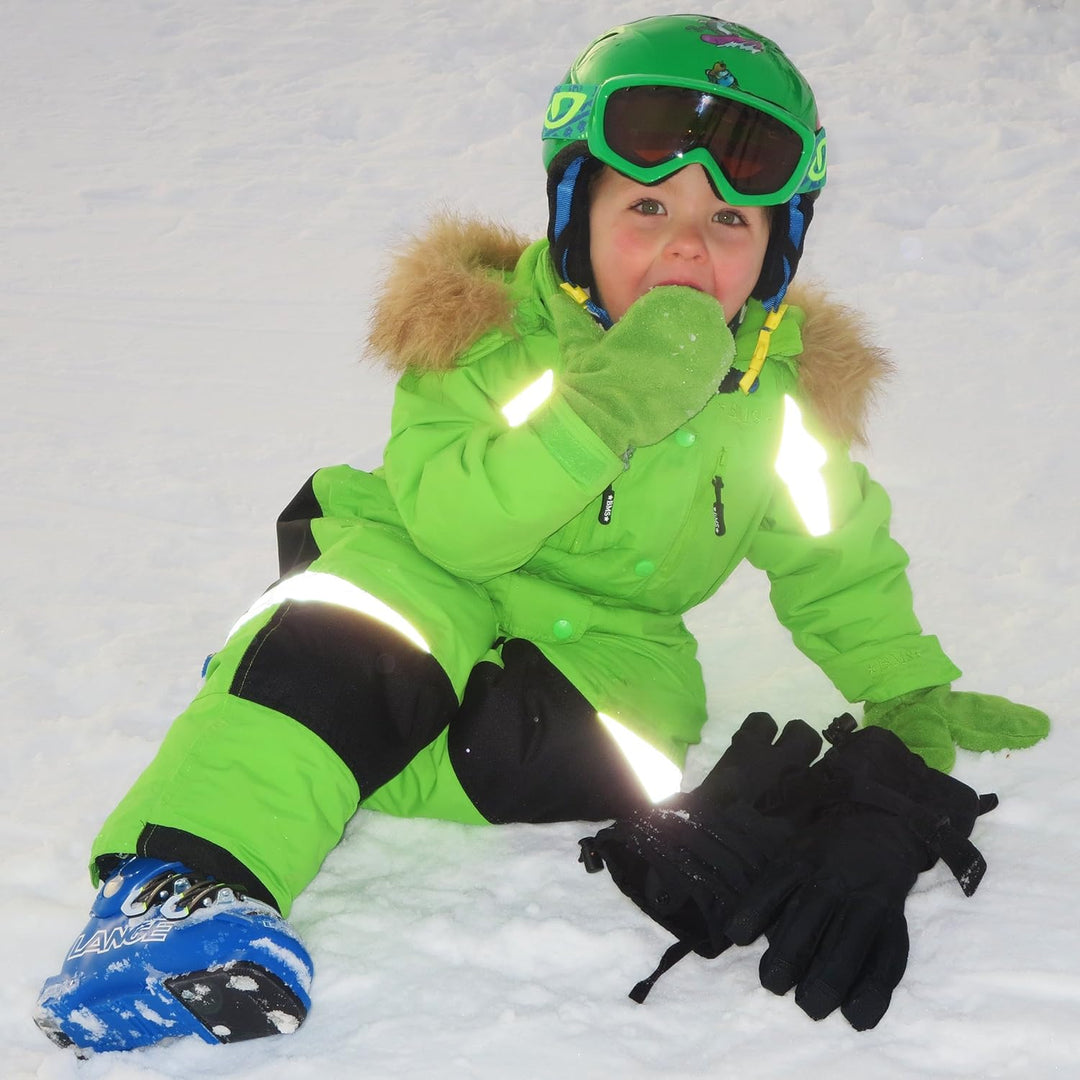 BMS Schneeanzug für Jungen und Mädchen - 100% wasserdicht - atmungsaktiv - sehr warm, Thermoanzug 92