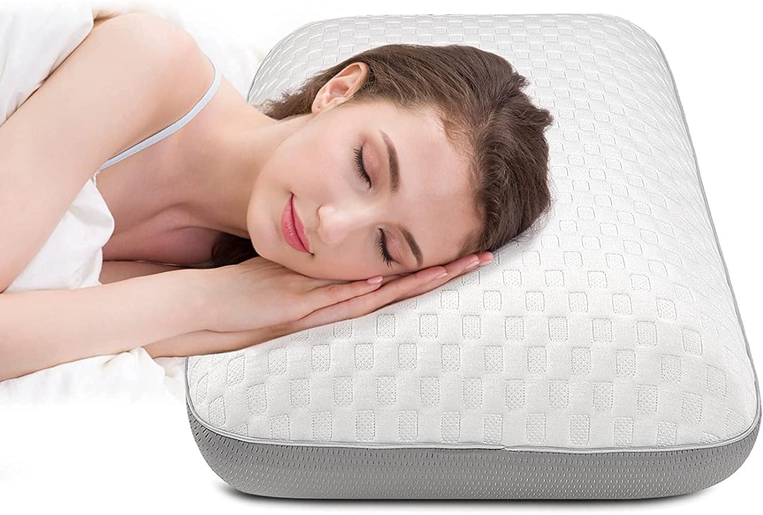 Fityou Memory Foam Kissen, nackenstütz Kissen, Ergonomisches Schlafkissen, Kühl Kissen, doppelseitig