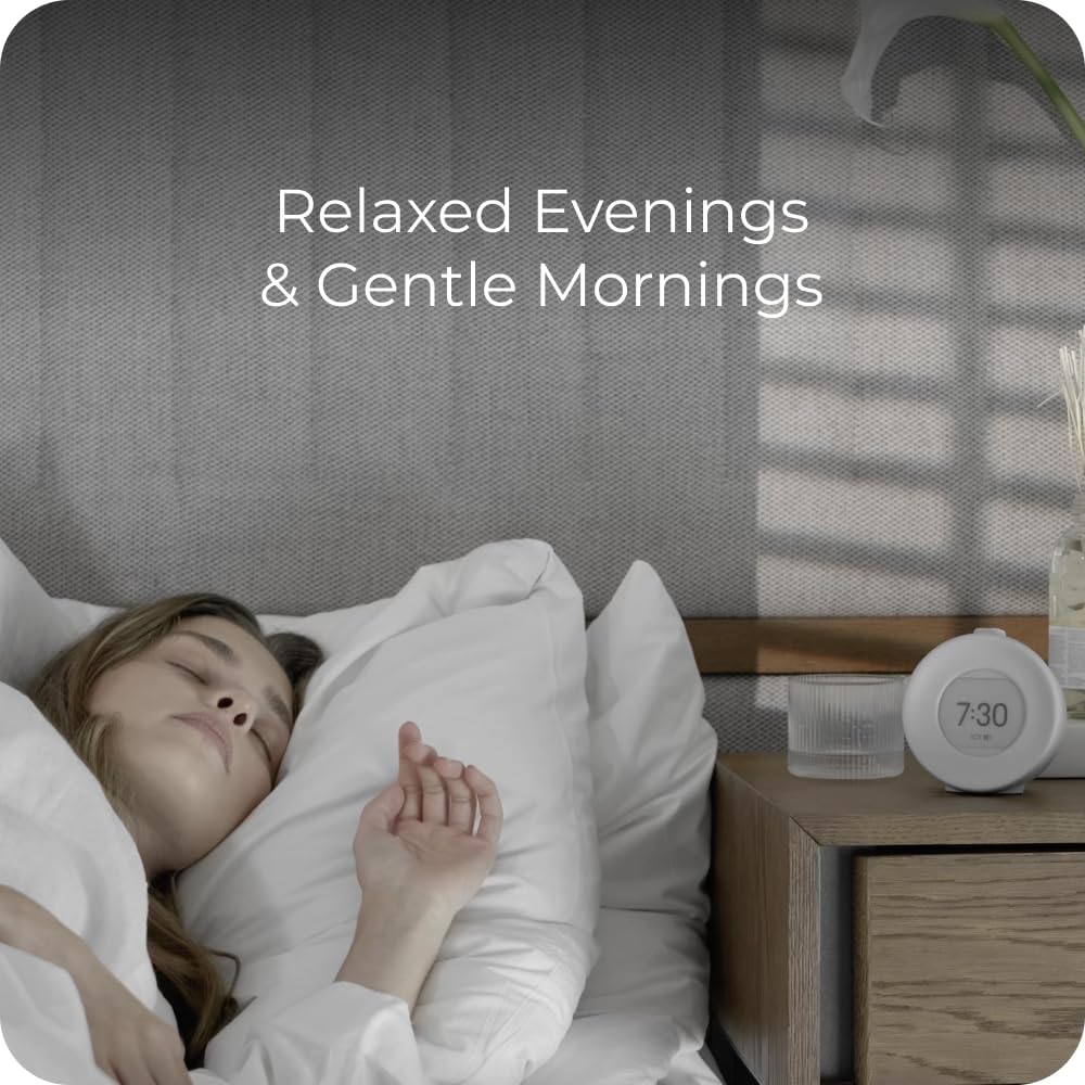 mudita Sunrise Alarm Clock E Ink Screen – „Harmony 2” Wecker Digital mit Bildschirm ohne Lichtemissi