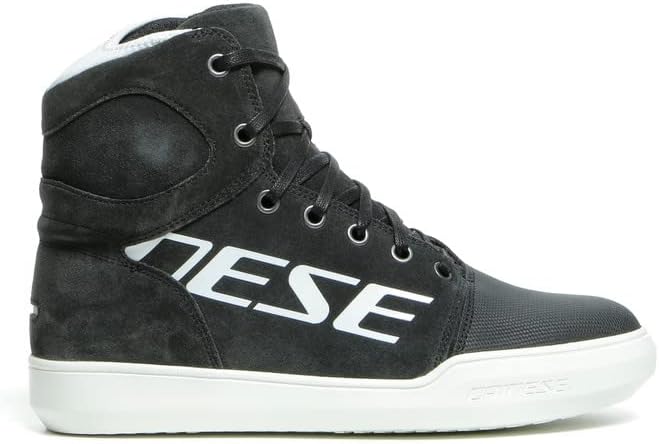 Dainese York Lady D-wp Shoes Damen Motorradschuhe Wasserdicht 37 EU Dark Carbon Weiss, 37 EU Dark Ca