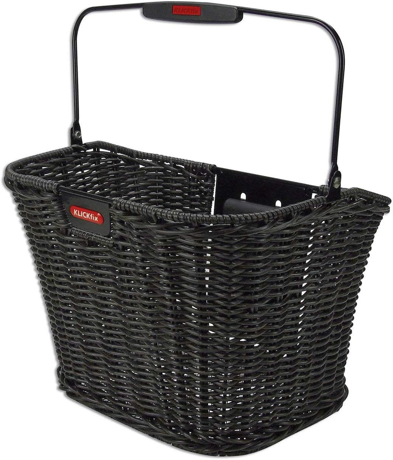 KLICKfix Lenkerkorb Structura Retro, schwarz, 25 x 34 x 27 cm, 0375RS