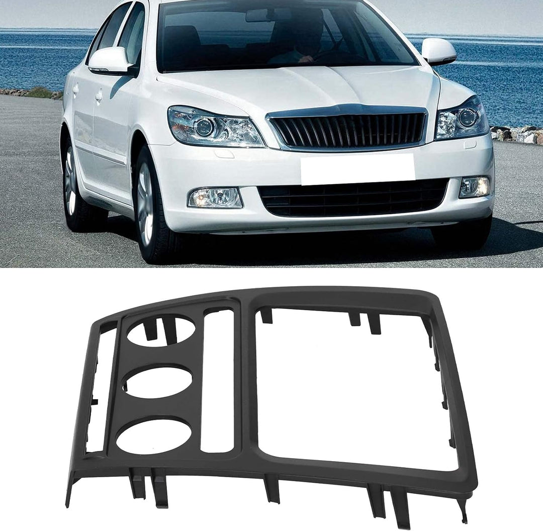 Yctze Double Din Radio Stereo Dash Installationsverkleidungssatz, 2 Din GPS-Panel-Rahmen Passend für