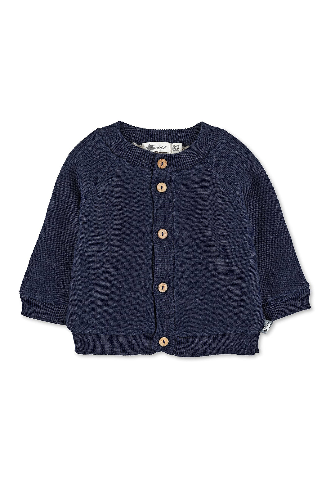 Sterntaler Baby-Jungen GOTS Strick Stern Jacke 74 Marine, 74 Marine
