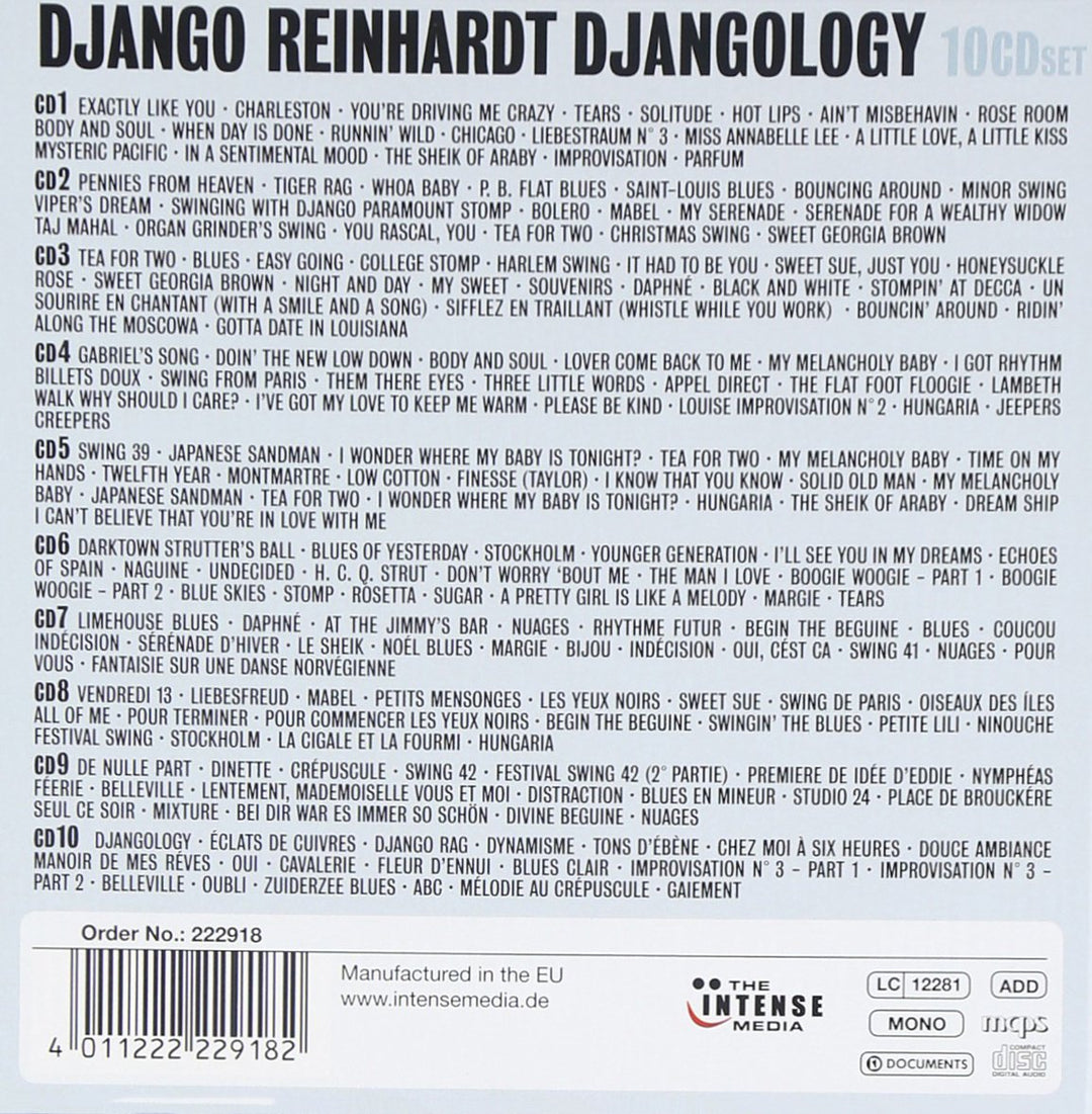 Djangology, Audio-CD