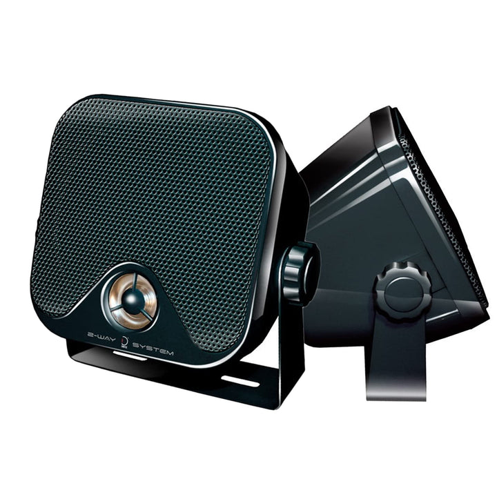 Dietz Aufbaulautsprecher 2-Wegesystem 90 Watt schwarz, 1 Paar