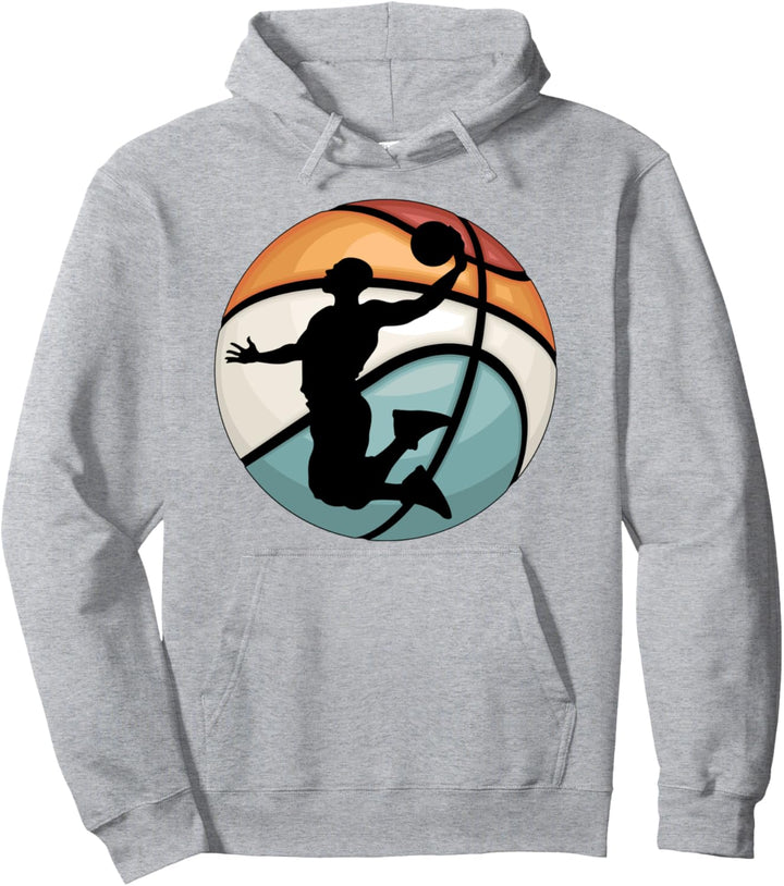 Basketball Baskettballspieler Retro Basketball Spieler Pullover Hoodie