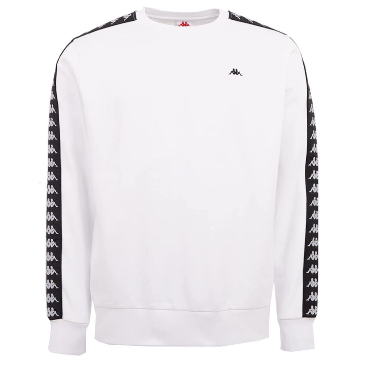 Kappa Herren Kappa sweatshirt 17 11-0601-weiss, 17 11-0601-weiss