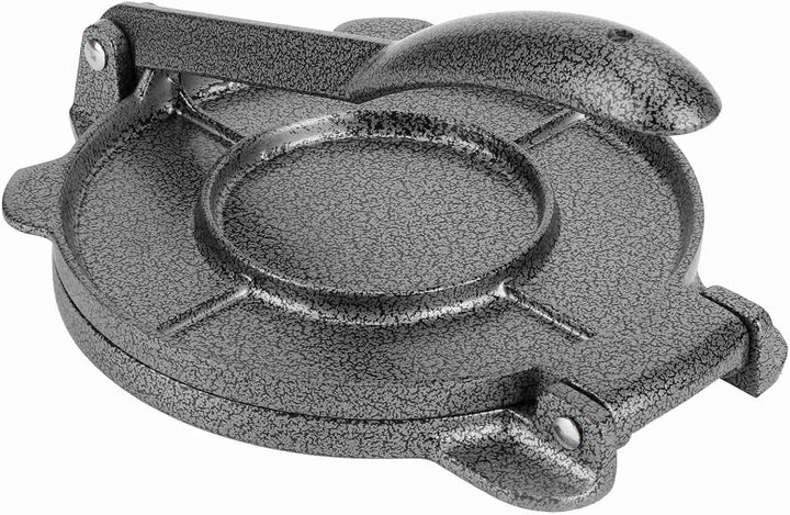 6,5 Zoll Tortilla Pressmaschine, Mais Tortillas Teigpresswerkzeuge Roti Press Küchenzubehör (Grau),