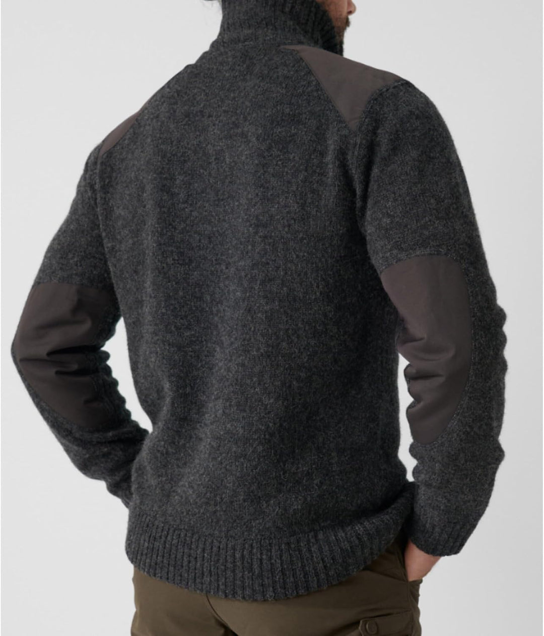 Fjallraven Herren Koster Sweater M Klassischer Pullover aus robuster Wolle XXL Dark Grey, XXL Dark G