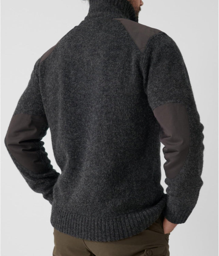 Fjallraven Herren Koster Sweater M Klassischer Pullover aus robuster Wolle XXL Dark Grey, XXL Dark G
