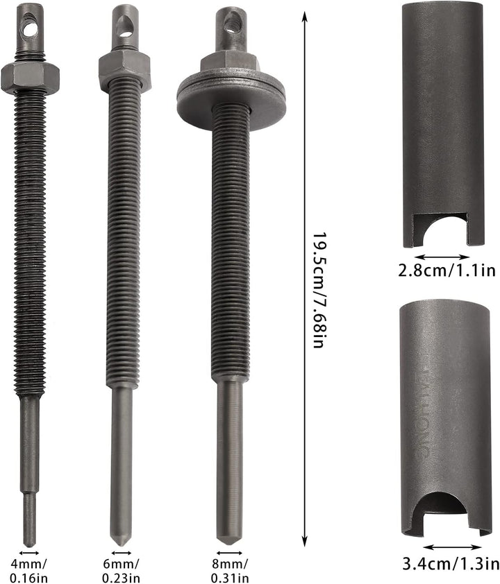 9-30mm Motorrad Lager Abzieher Set Innenlager Rad Entferner Reparatur Werkzeug Set, Radlager Motorra