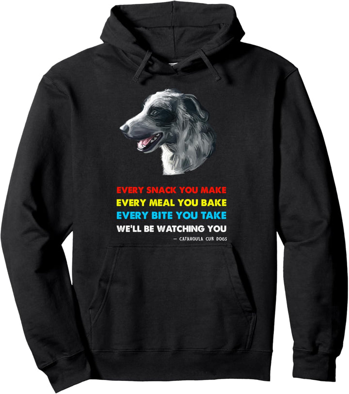 Catahoula-Hund Pullover Hoodie