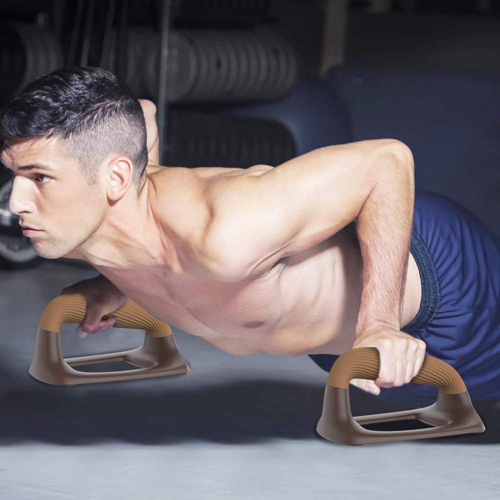 Calisthenics Equipment Liegestützgriffe - Rutschfest Parallettes Handstand Griffe Robuste Push Up Ba