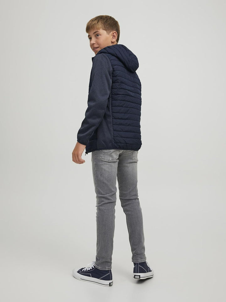 JACK & JONES Boy Hybridjacke Hybridjacke Junior, Navy Blazer/Detail:set-in Sleeves