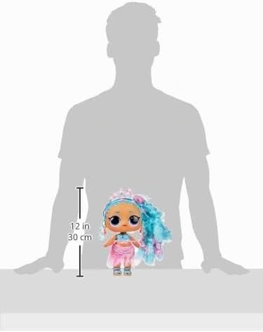 LOL Surprise Big Baby Hair Hair Hair – SPLASH QUEEN – 27,94 cm grosse Puppe mit 14 Überraschungen, A
