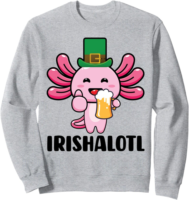 Irishalotl, Irland - Axolotel Sweatshirt