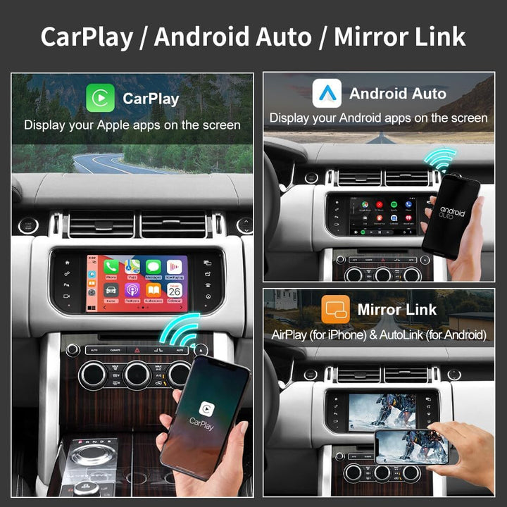 Wireless Carplay Android Auto Retrofit Kit Decoder für Land Rover/Jaguar with Bosch System 2015-2016