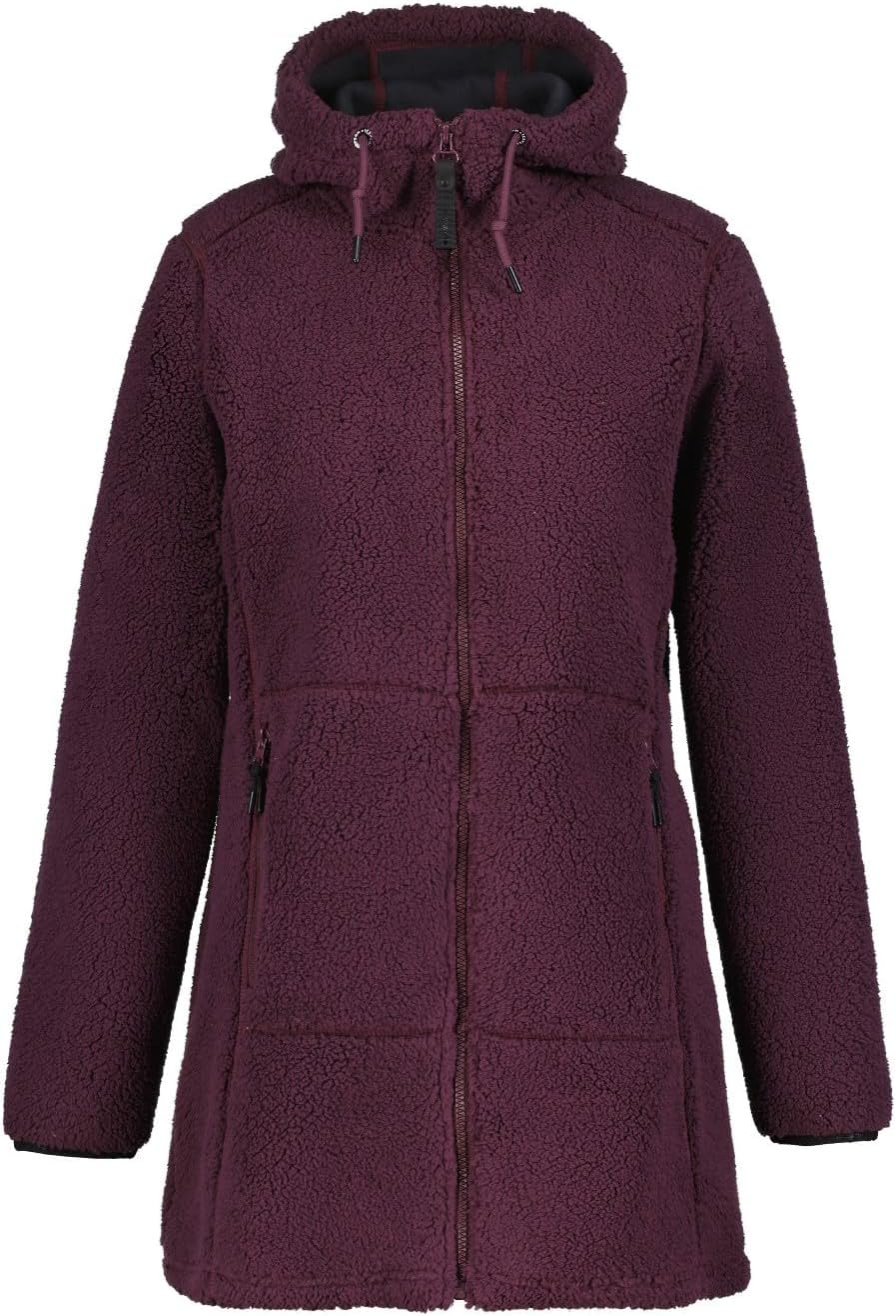 ICEPEAK Agra Midlayer für Damen S Weinrot, S Weinrot
