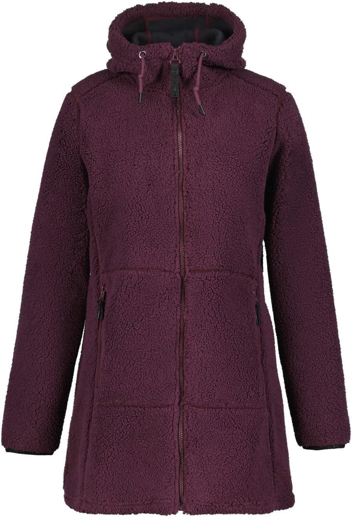 ICEPEAK Agra Midlayer für Damen S Weinrot, S Weinrot