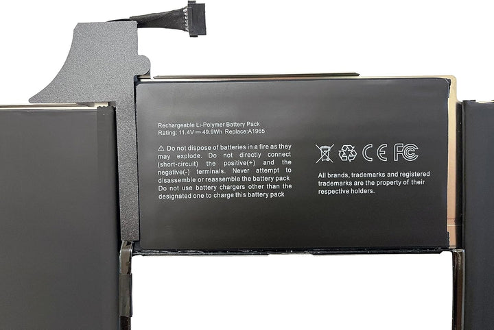 CYDZ® A1965 A1932 A2179 Laptop Akku für Apple MacBook Air 13 inch (2018-2020 Version), Kompatible fü