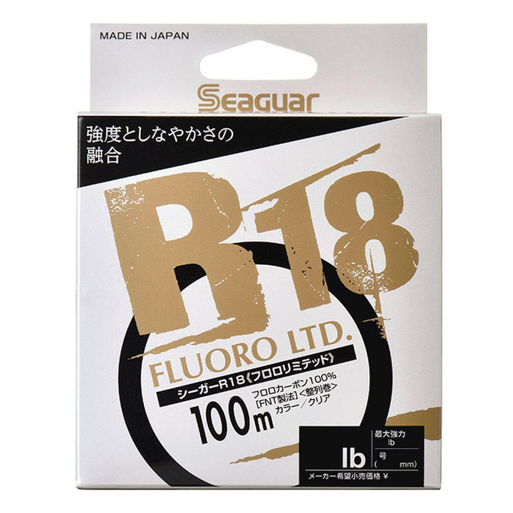 KUREHA Seaguar R18 FLUORO LTD #3.5/14lb 100m (japan import)