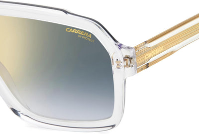 Carrera Unisex 1053/s Sunglasses, 900/1V Crystal, 60