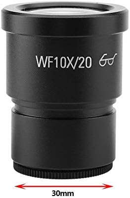 Mikroskopobjektiv, 1 STÜCKE WF10X / 20 Weitfeld Stereomikroskop Okulare Montagegrösse 30mm
