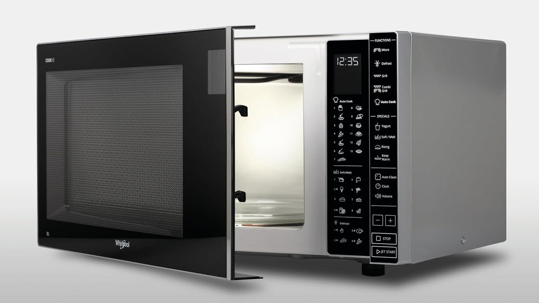 Whirlpool MWP 303 SB Kombination Grill und Mikrowelle / 900 W/ 30 L Garraum / Quartz Grill 1050 W /