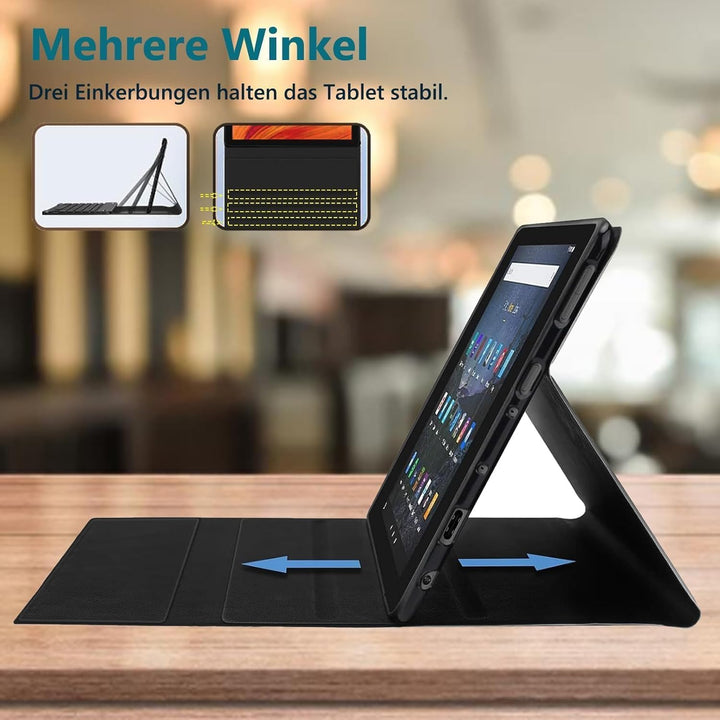 Tastatur für Fire HD 10 2023 13th /HD 10 Plus 10.1&