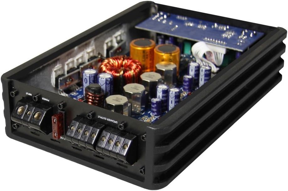 Multikanal-Subwoofer „Q-Four“ von ESX, Verstärker