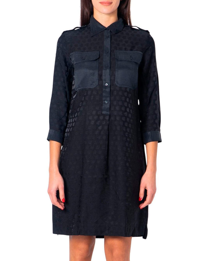 Desigual Damen 20wwvwa6 Kleid, Schwarz, XS