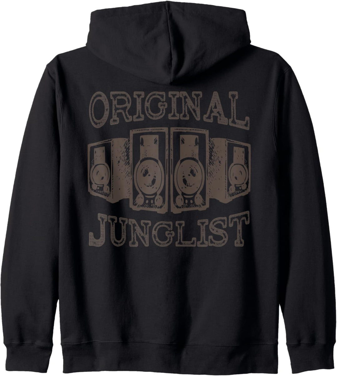 Original Junglist T-Shirt Drum Bass DNB DrumnBass Kapuzenjacke