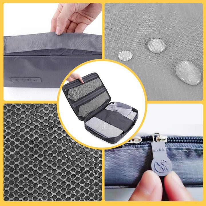 Hemdentasche für Koffer, Hemden Packtasche Portable Hemd Reisetasche Anti Falte Hemdtasche Knitterfr
