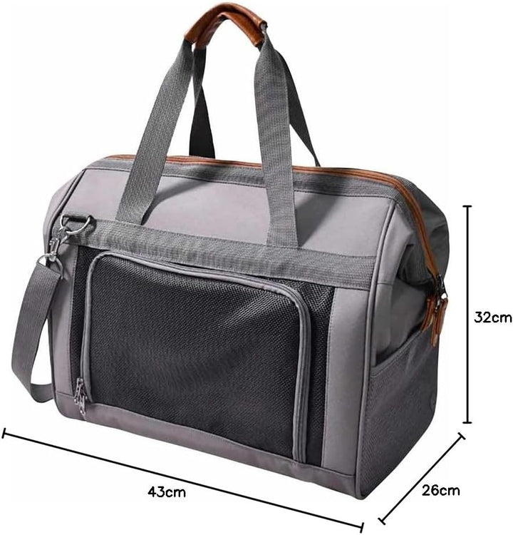 Nobby Tasche PERKA grau 43 x 26 x 32 cm