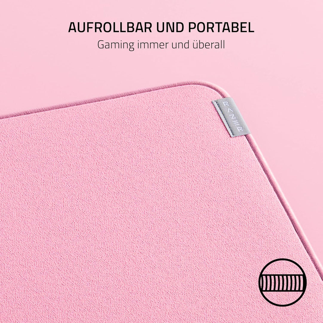 Razer Strider L - Hybrid-Mauspad mit weicher Unterseite und Oberseite für sanfte Swipes (Optimiert O
