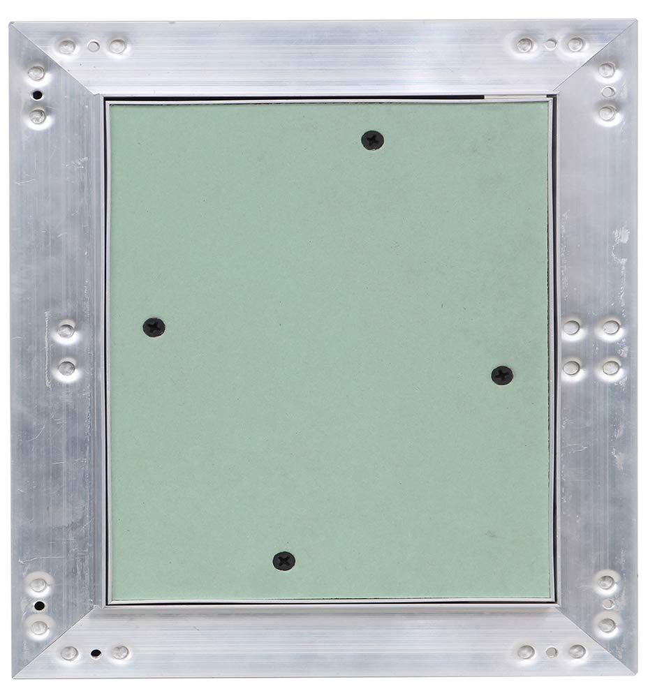 Revisionsklappe Revisionstür Aluminium-Rahmen Gipskarton Revisionstür 50x50 cm V2Aox