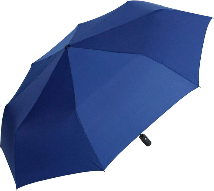 XXL Taschenschirm mit Auf-Zu-Automatik - Full Class - 122 cm grosses Dach Blau, Blau