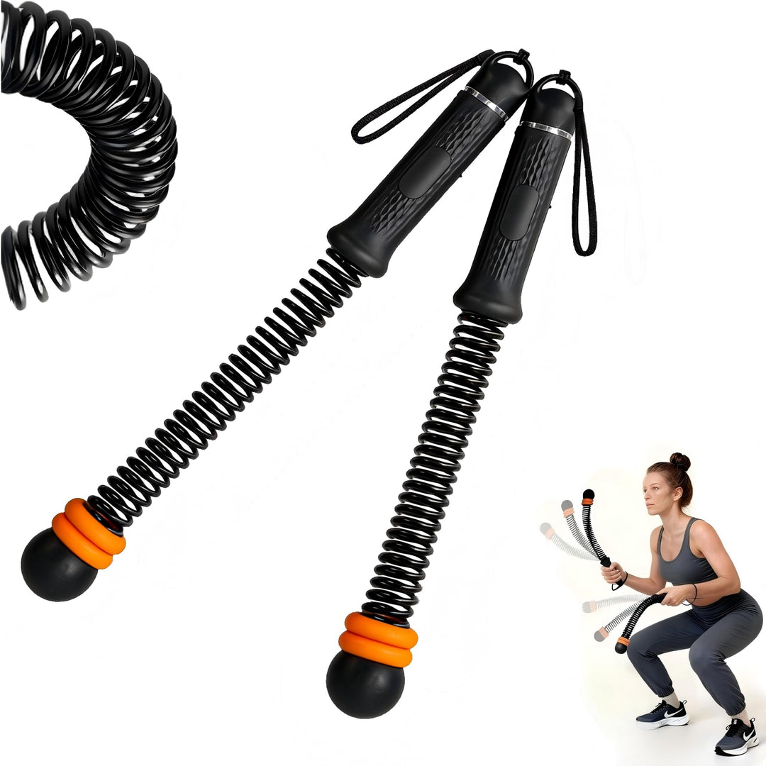 2Stück Battle Ropes Ohne Seil,Gewichtete Ropeless Battle Ropes,Tragbare Gewichtete Seile Ohne Seil,S