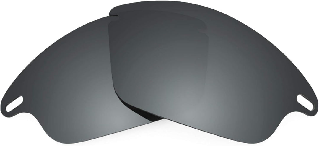 REVANT Ersatzgläser für Oakley Fast Jacket - Kompatibel mit für Oakley Fast Jacket Schwarz Chrome Mi