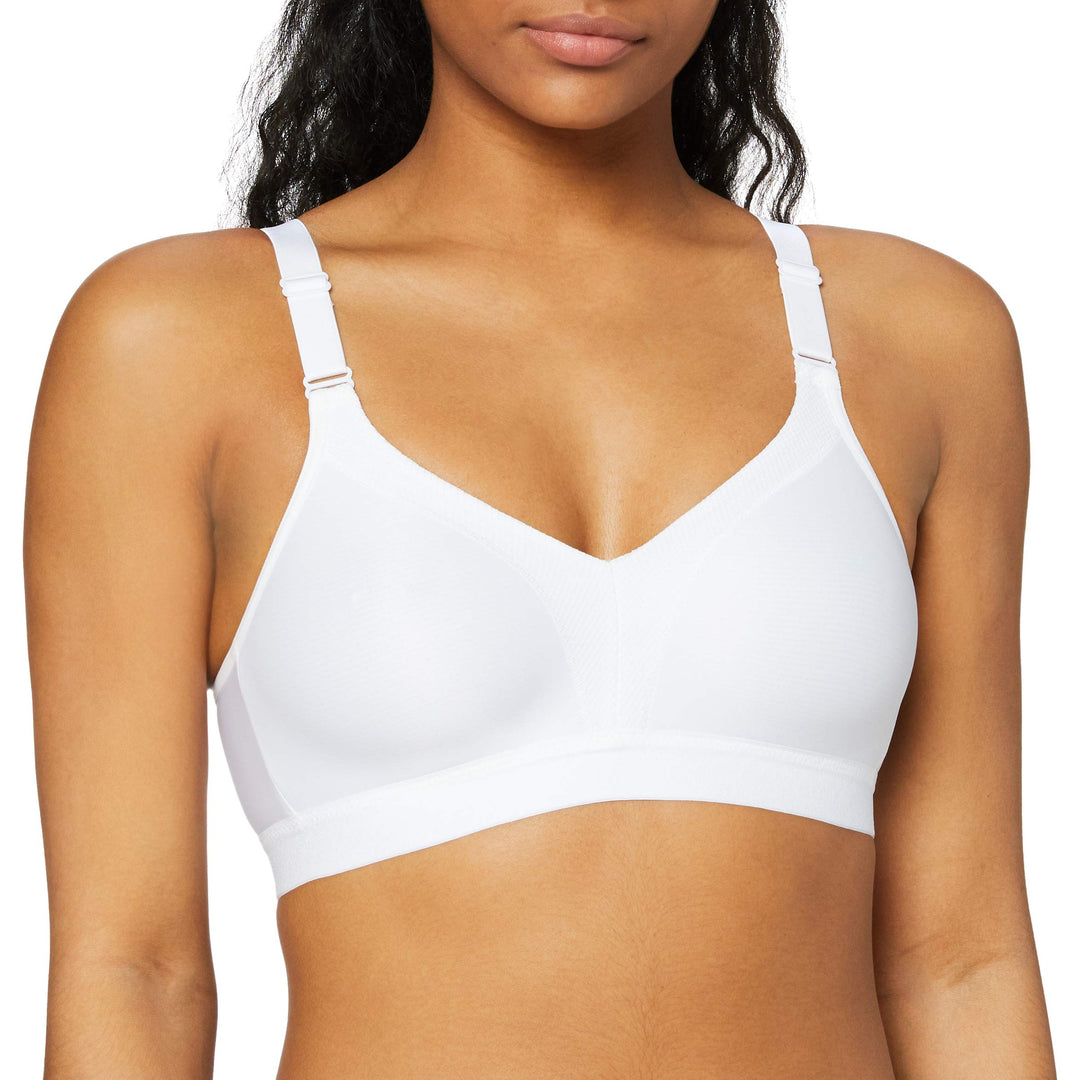 Triumph Damen Triaction Wellness N Sport BH, Weiss , (White 0003), 75B EU 80C Weiss, 80C Weiss
