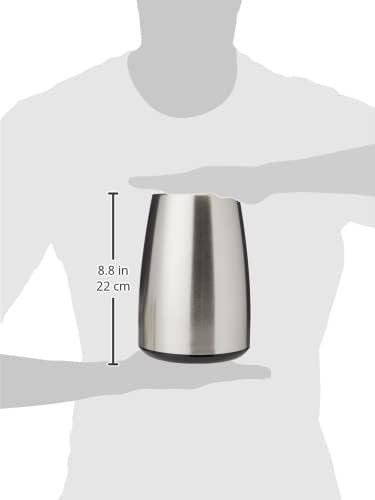 Vacu Vin 3649360 Weinkühler Aktiv Elegant, Edelstahl, 208(h) x 155(dia)mm. Silber Active Cooler Eleg