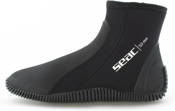 Seac Regular, 5 mm starker Neopren-Tauchstiefel mit halbstarrer Sohle und Fersen- sowie Knöchelschut