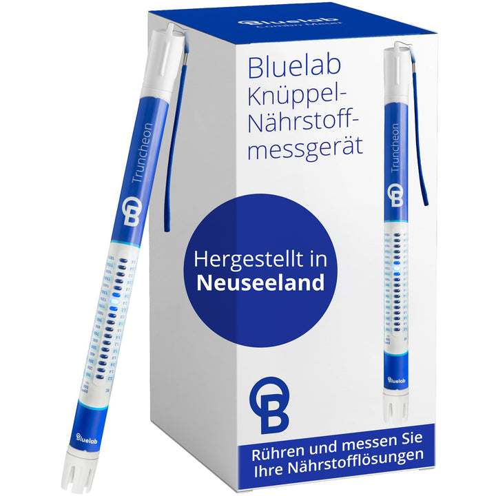 Bluelab Truncheon Nährstoffmessgerät, Digital Conductivity Tester in Wasser (EC, 500, ppm 700, CF, T