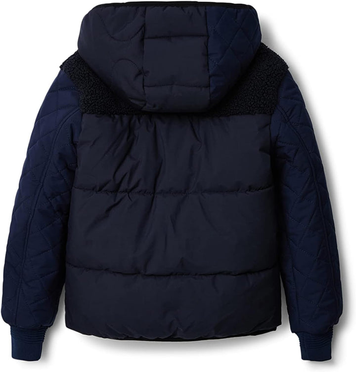 Desigual Jungen Padded_Fernan 5000 Navy 7-8 Blau, 7-8 Blau