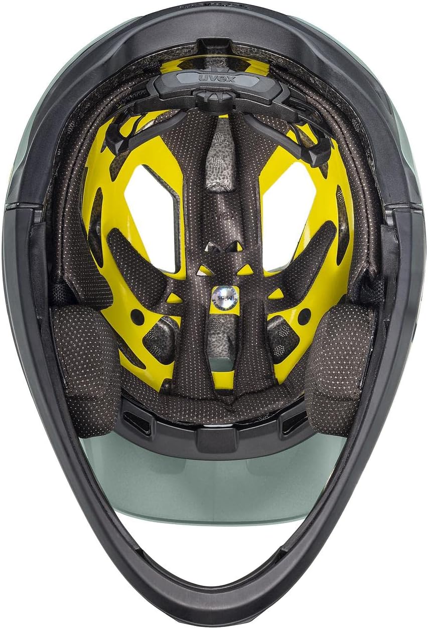 Uvex Revolt MIPS DH Fahrrad Helm matt grün/schwarz 2023 57-61 cm, 57-61 cm