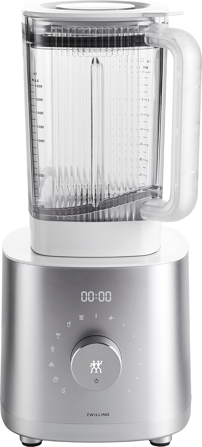 ZWILLING ENFINIGY Hochleistungsstandmixer Pro 1.8 Liter, Mixer mit Edelstahl-Winglet-Klinge & Gleich