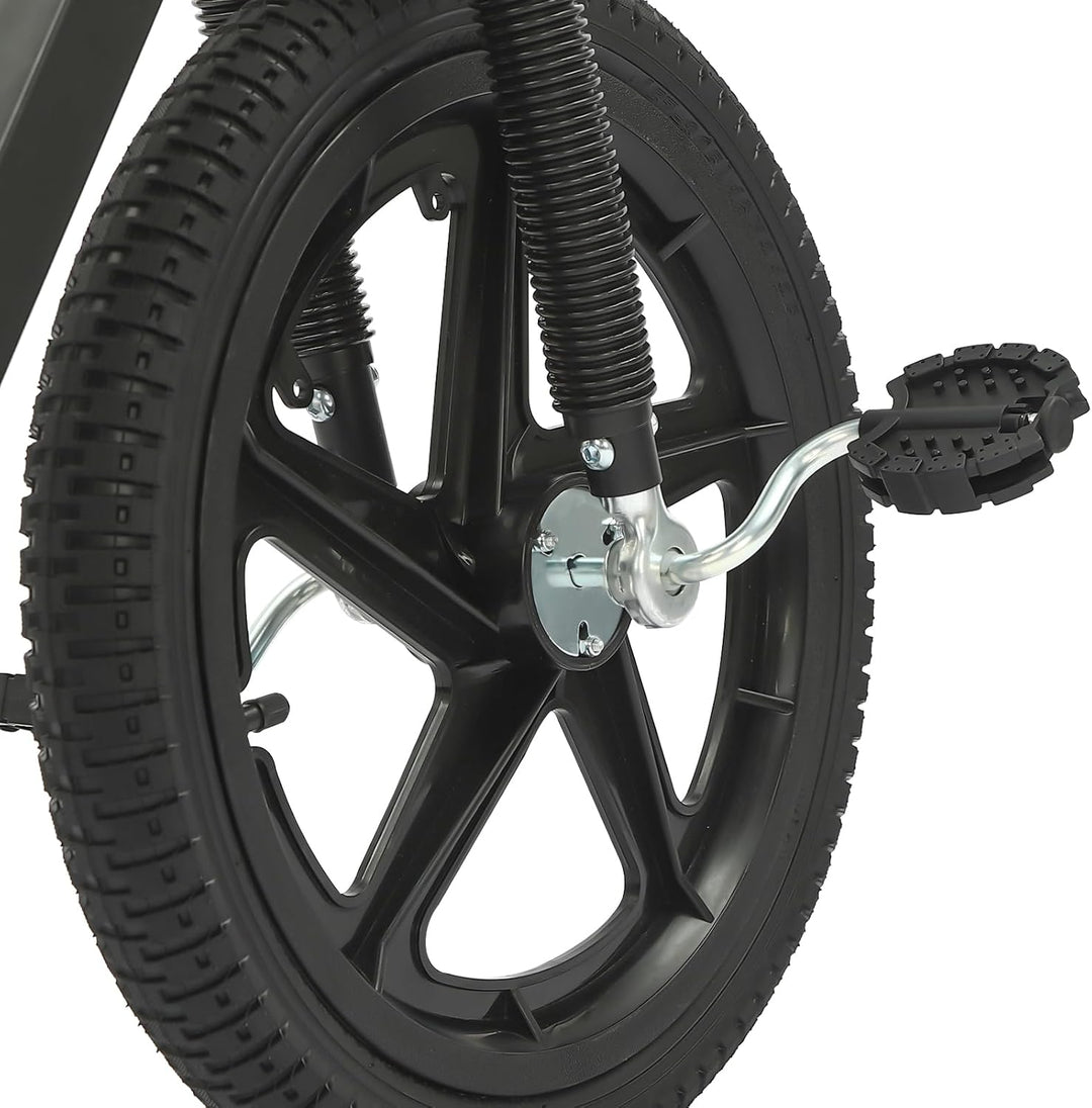 Drift Scooter Drift-Trike, Eisen, 16 Zoll Vorderrad-Durchmesser Drift Cart, 100kg Tragfähigkeit Drei